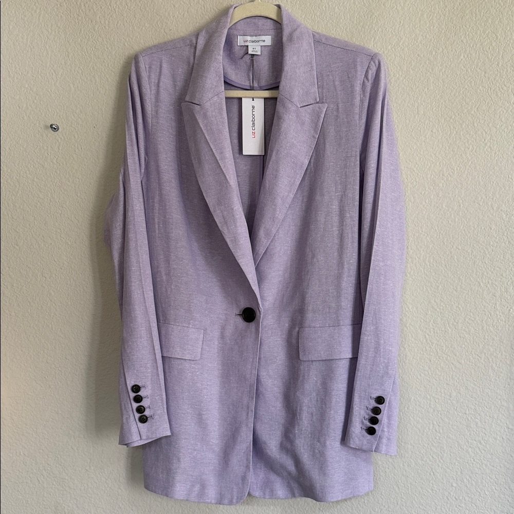 Liz Claiborne Women's Lavender Blazer